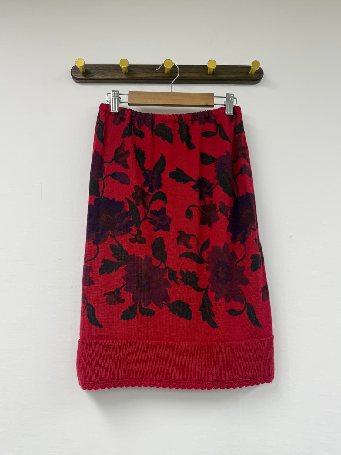 Vintage flower knit set-up 상품이미지3