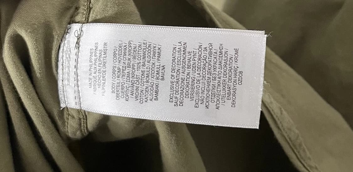 90s RRL 더블알엘 코튼 트윌 웨스턴 셔츠 올리브 상품이미지9