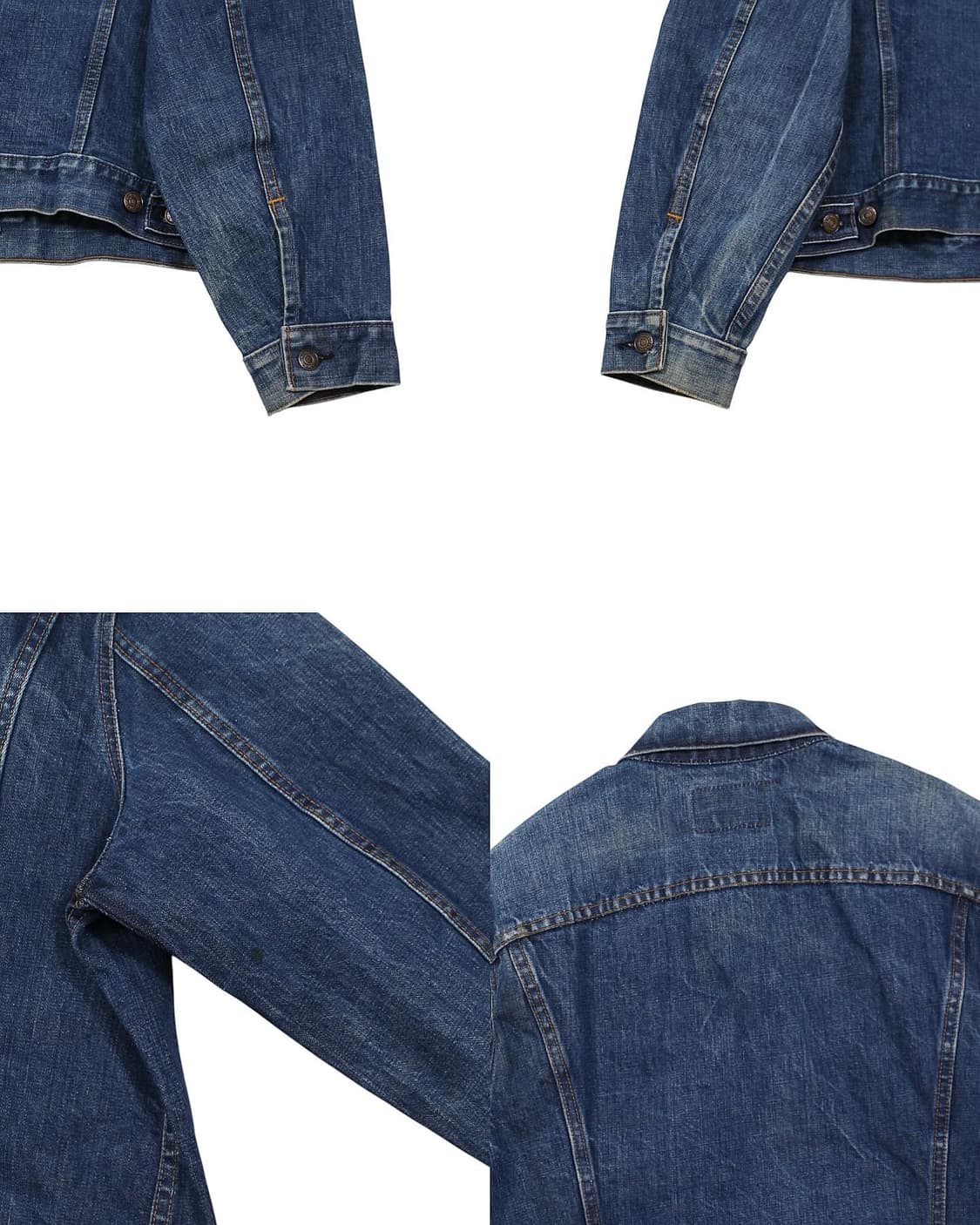 1970s USA 리바이스 70505 데님 자켓 블랭크탭 빈티지 미국제 상품이미지9