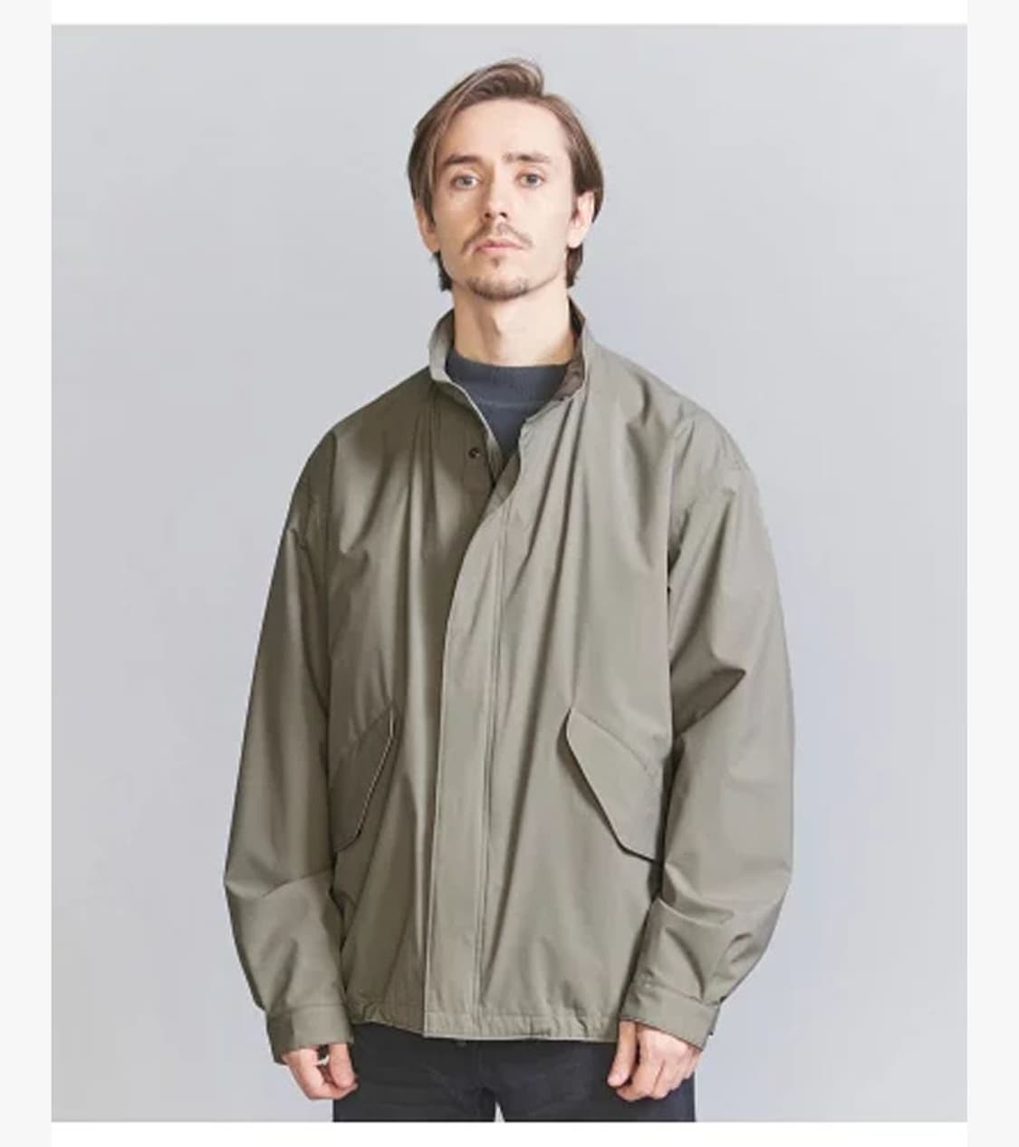 BEAUTY&YOUTH - 24SS 2 LAYER NYLON BLOUSO 상품이미지4