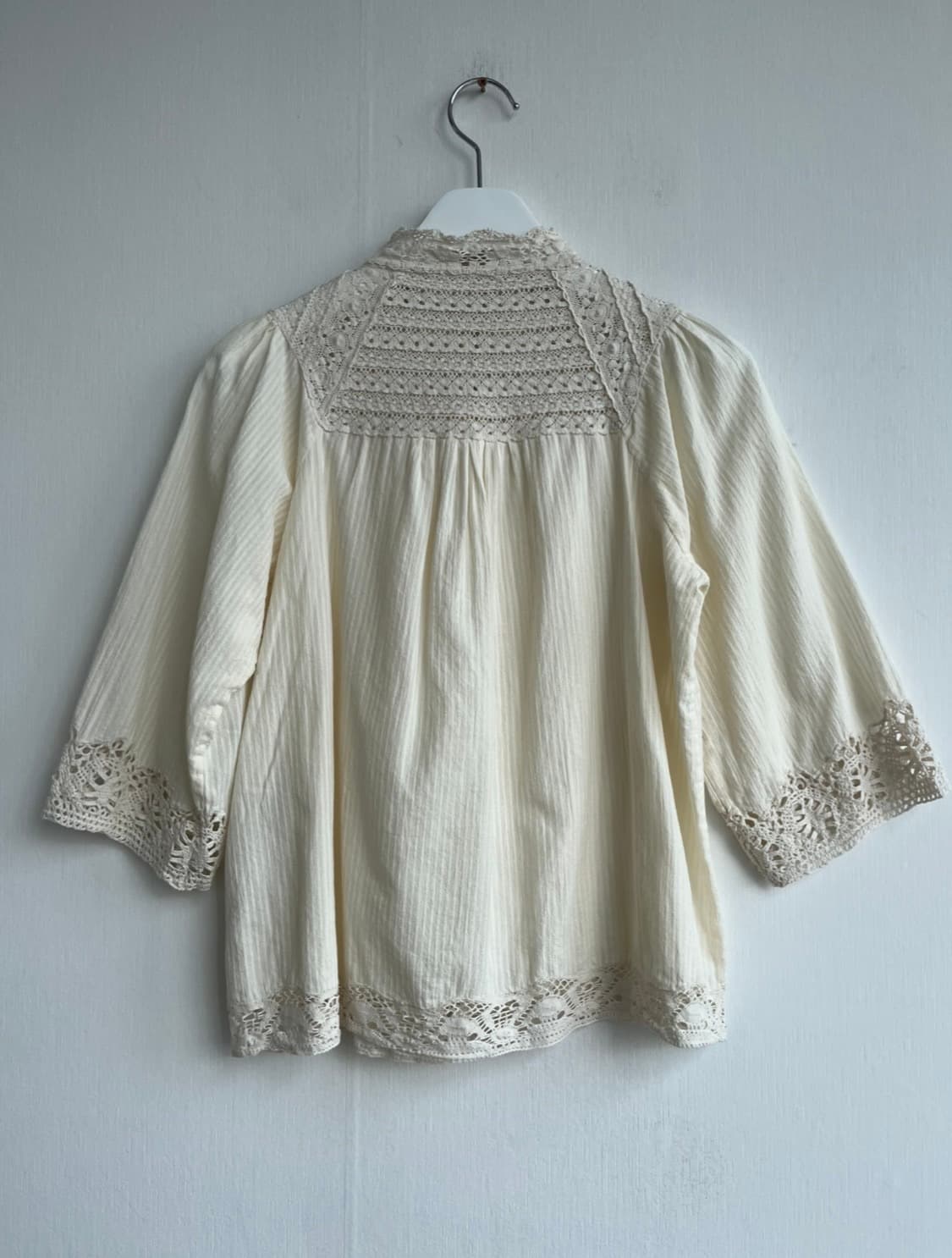 JOURNAL STANDARD 아이보리 레이스 블라우스  상품이미지6