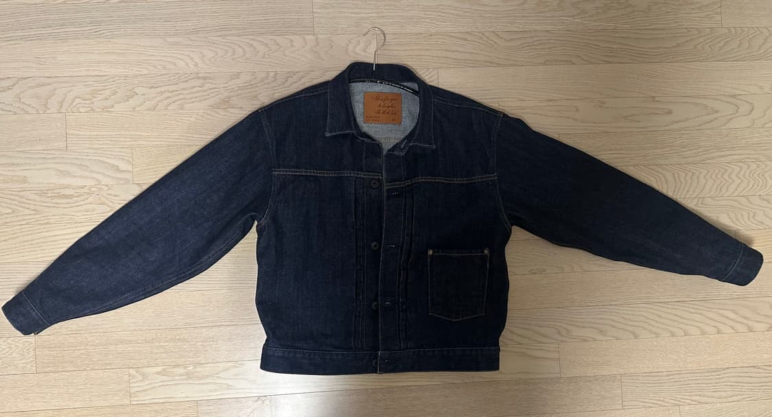 블랙사인 1세대 원워시 데님자켓16408 44사이즈 상품이미지3