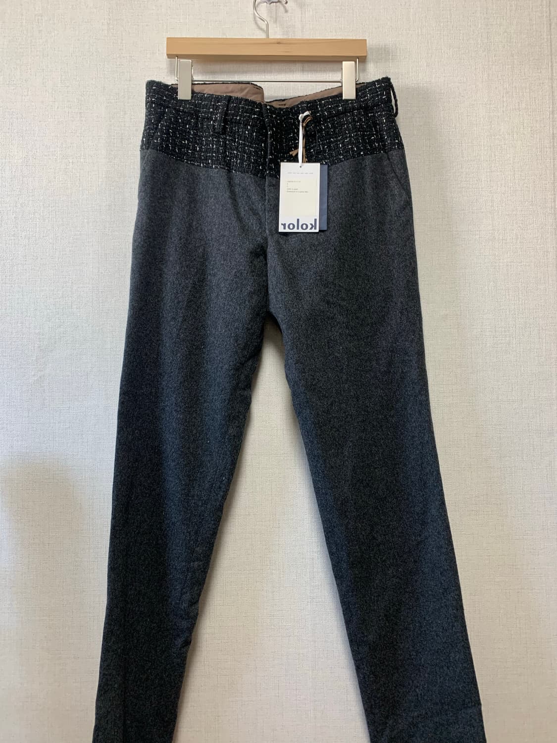 kolor 울 팬츠 슬랙스 상품이미지1