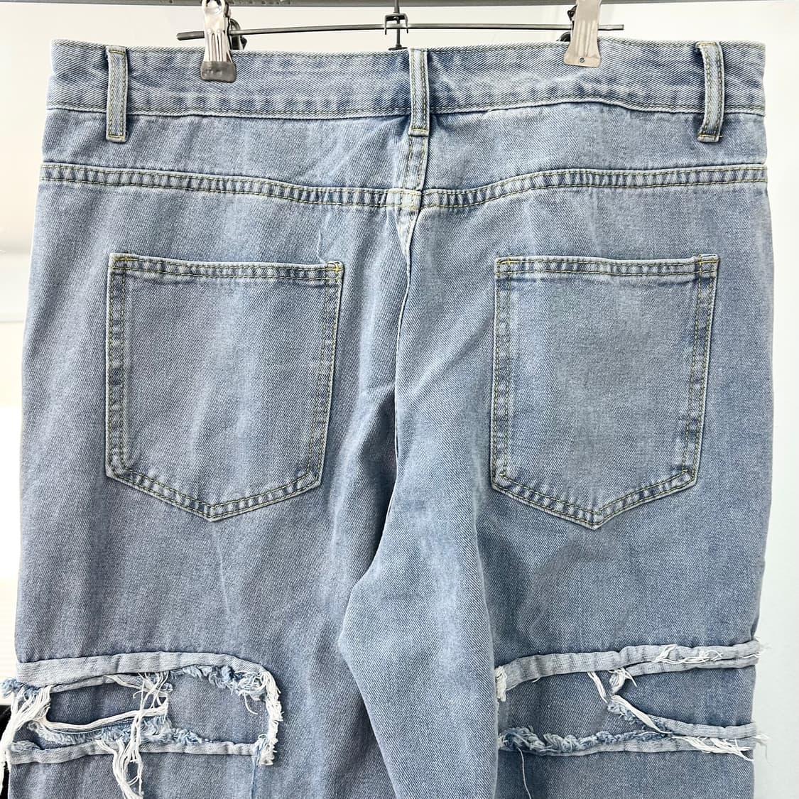 그런치 패치워크 데님 팬츠 상품이미지7