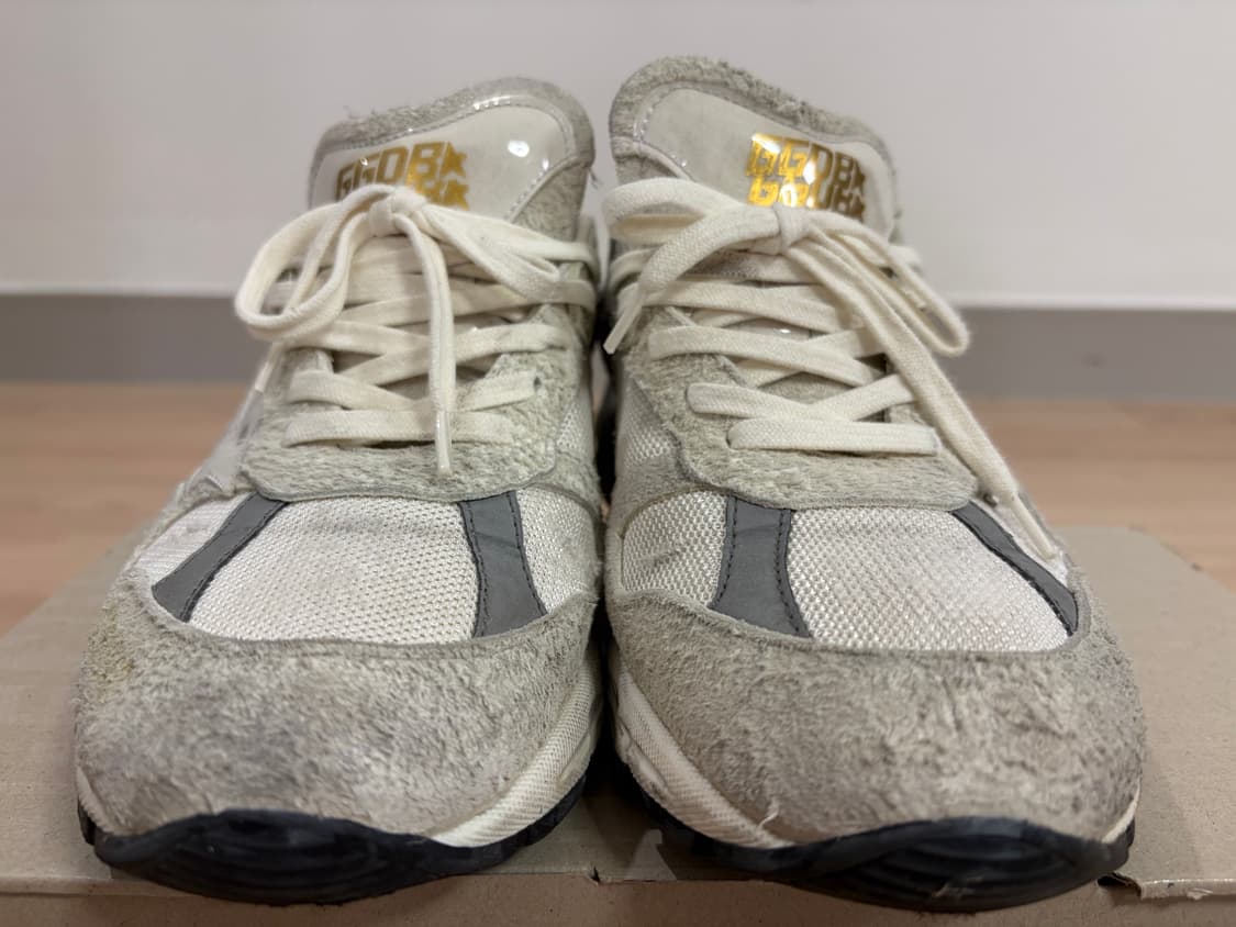 골든구스 대드스타 화이트실버 사이즈41 상품이미지3