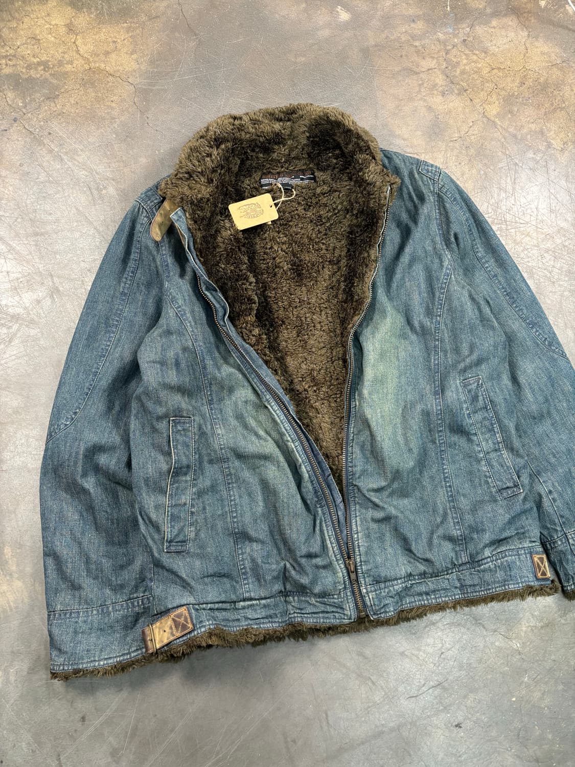 스미스 아메리칸 데님 무스탕 자켓 상품이미지3