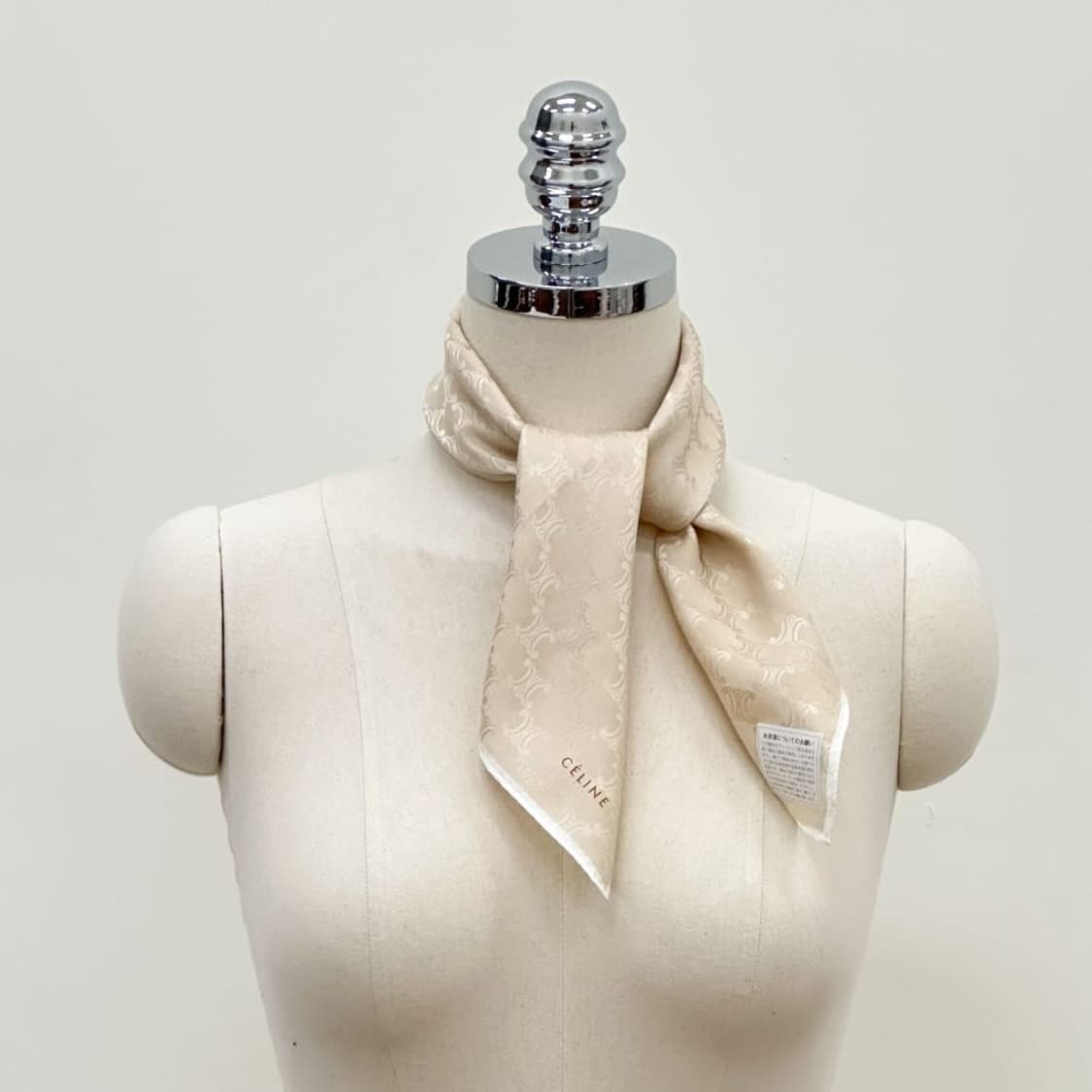 (새상품) celine / 셀린느 실크혼방 쁘띠스카프 상품이미지7