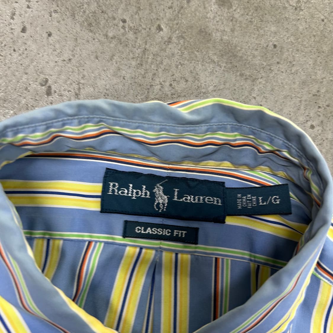 폴로 스트라이프 셔츠[1576] 상품이미지6