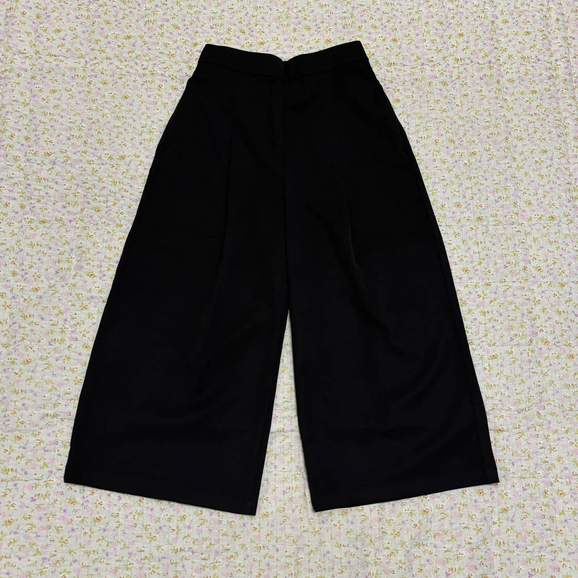 무인양품 폴리에스터 크롭팬츠 (새상품) 상품이미지1