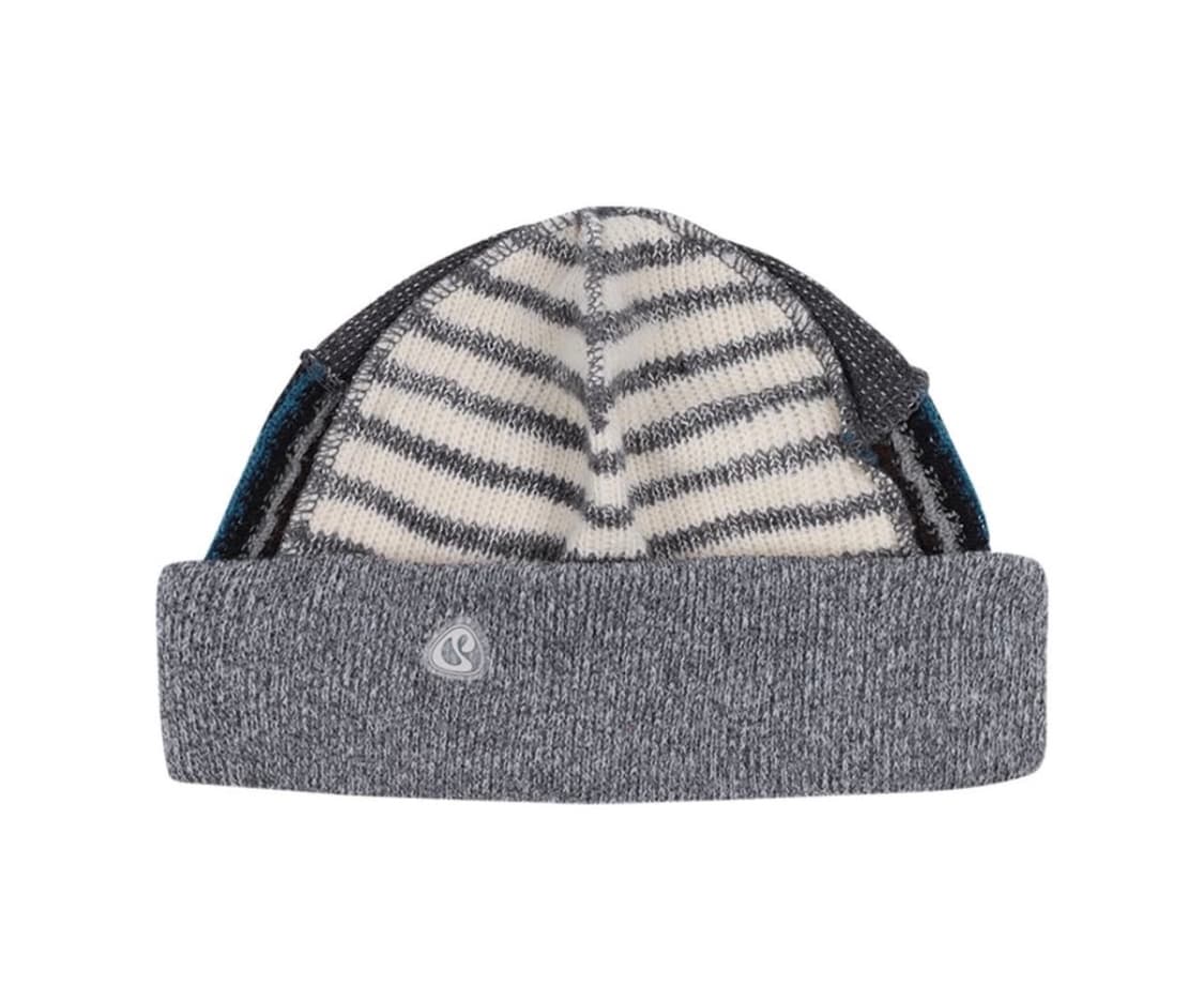 코이세이오 패치워크 비니 그레이 상품이미지1