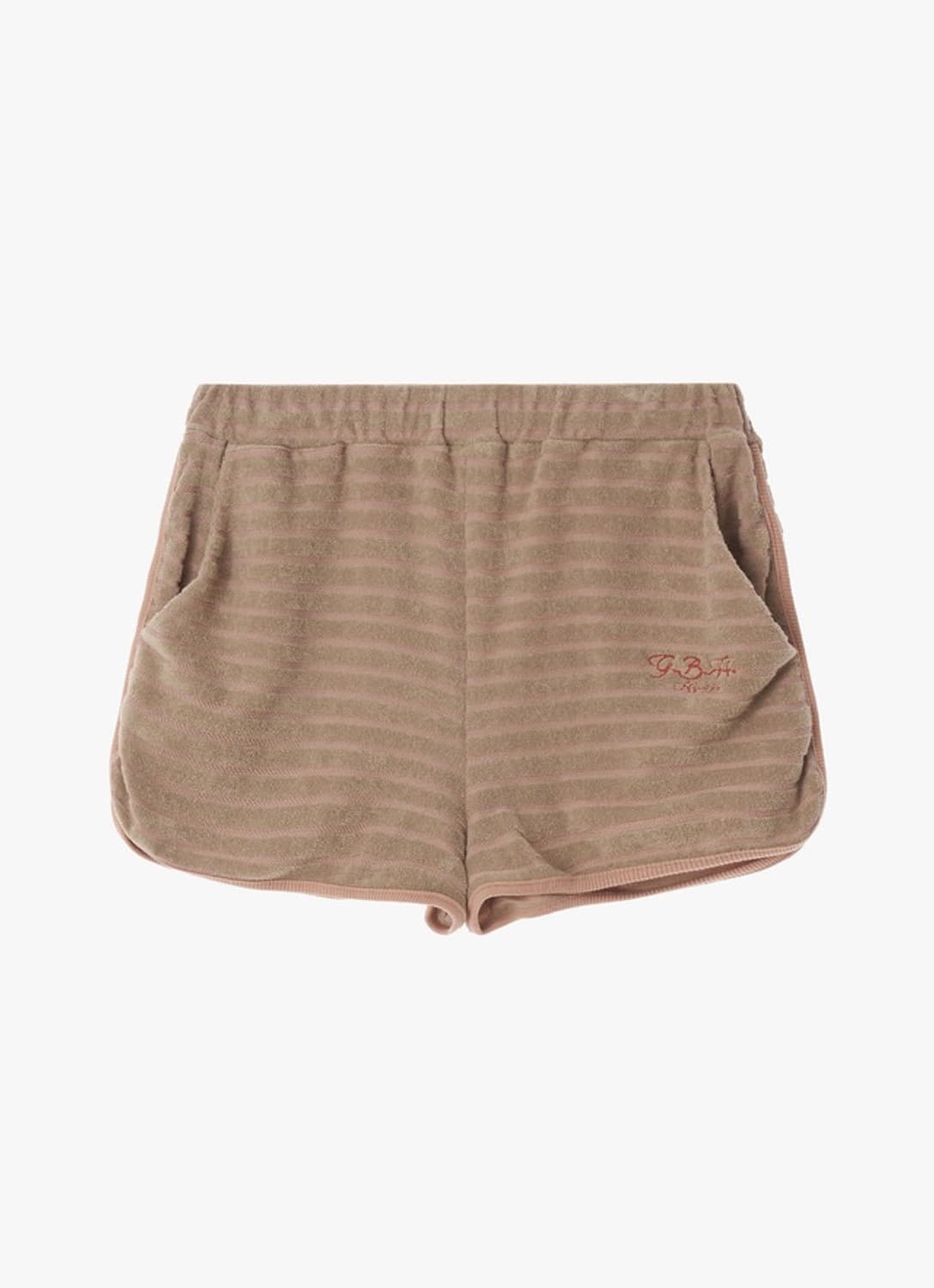 GBH 테리 쇼츠 반바지 그레이 / 베이지 상품이미지4