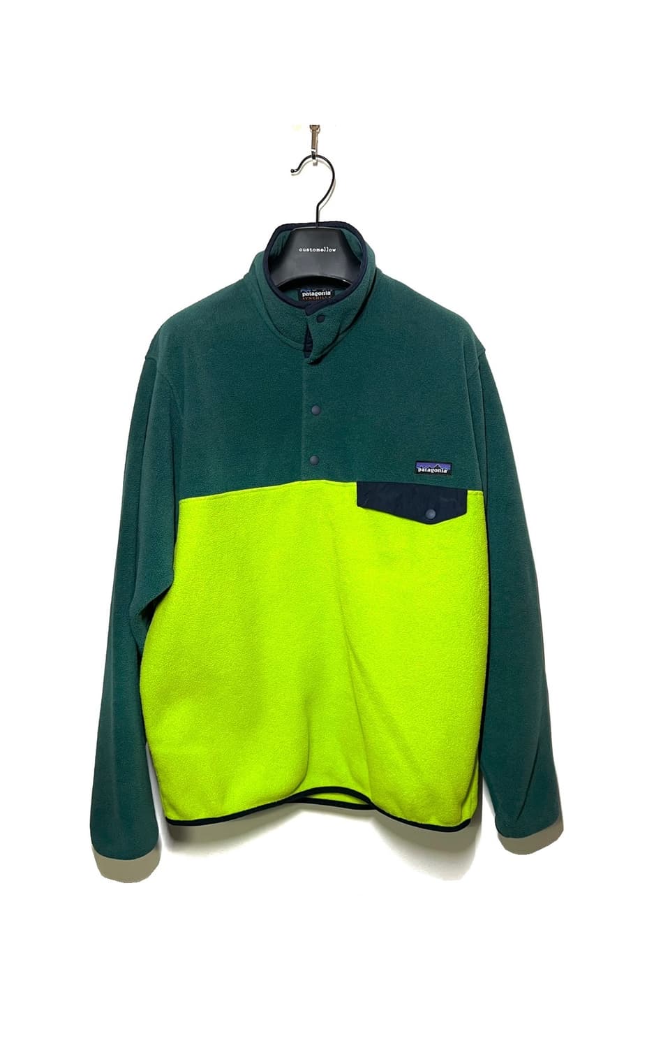 파타고니아 초레어 빈티지 신칠라 아노락 플리스 자켓 그린/연두 M사이즈 상품이미지3