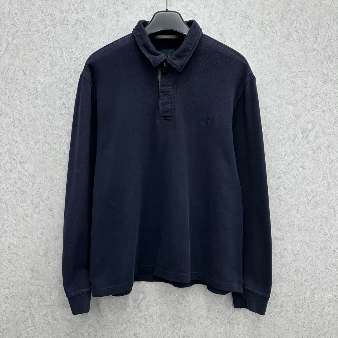 110 헨리코튼 남자 긴팔 카라 니트 상품이미지1