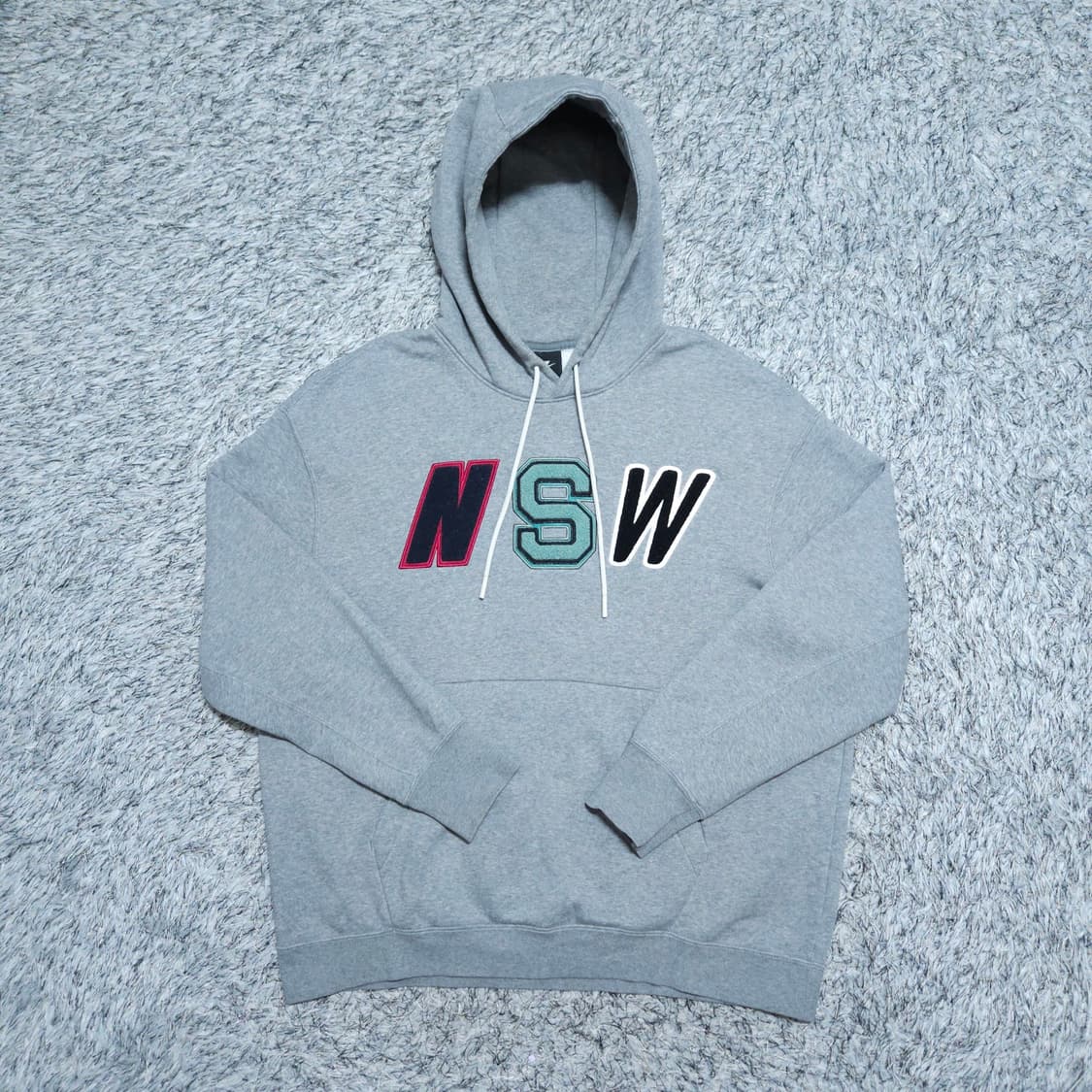 나이키) L 남자 오버핏 기모 후드티셔츠 / 왕눈이샵 상품이미지1