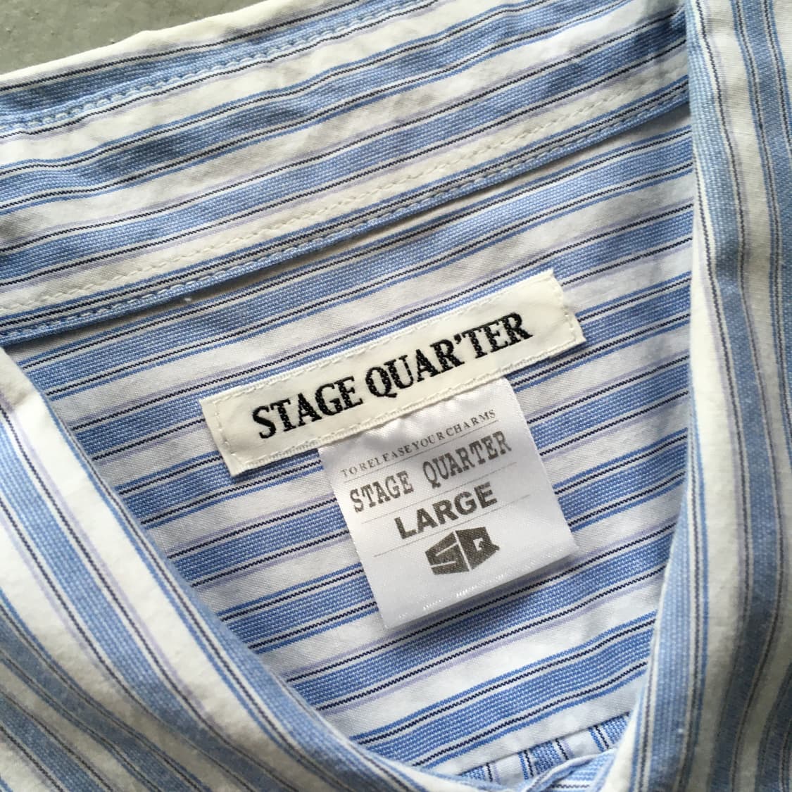 Stage Quarter Patch Work Shirt 상품이미지5