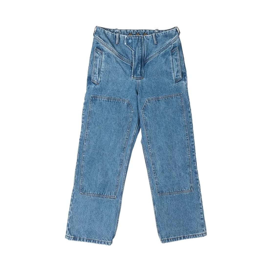 딩윤장 바이커 더블니 데님 상품이미지2