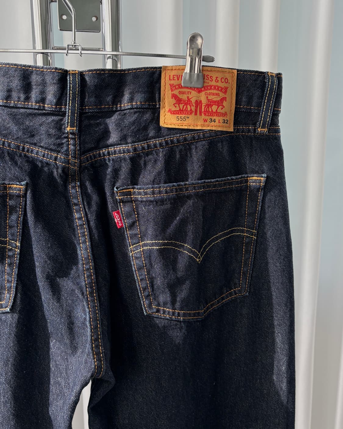 [34인치]리바이스 555 릴렉스 스트레이트 데님 팬츠 상품이미지5