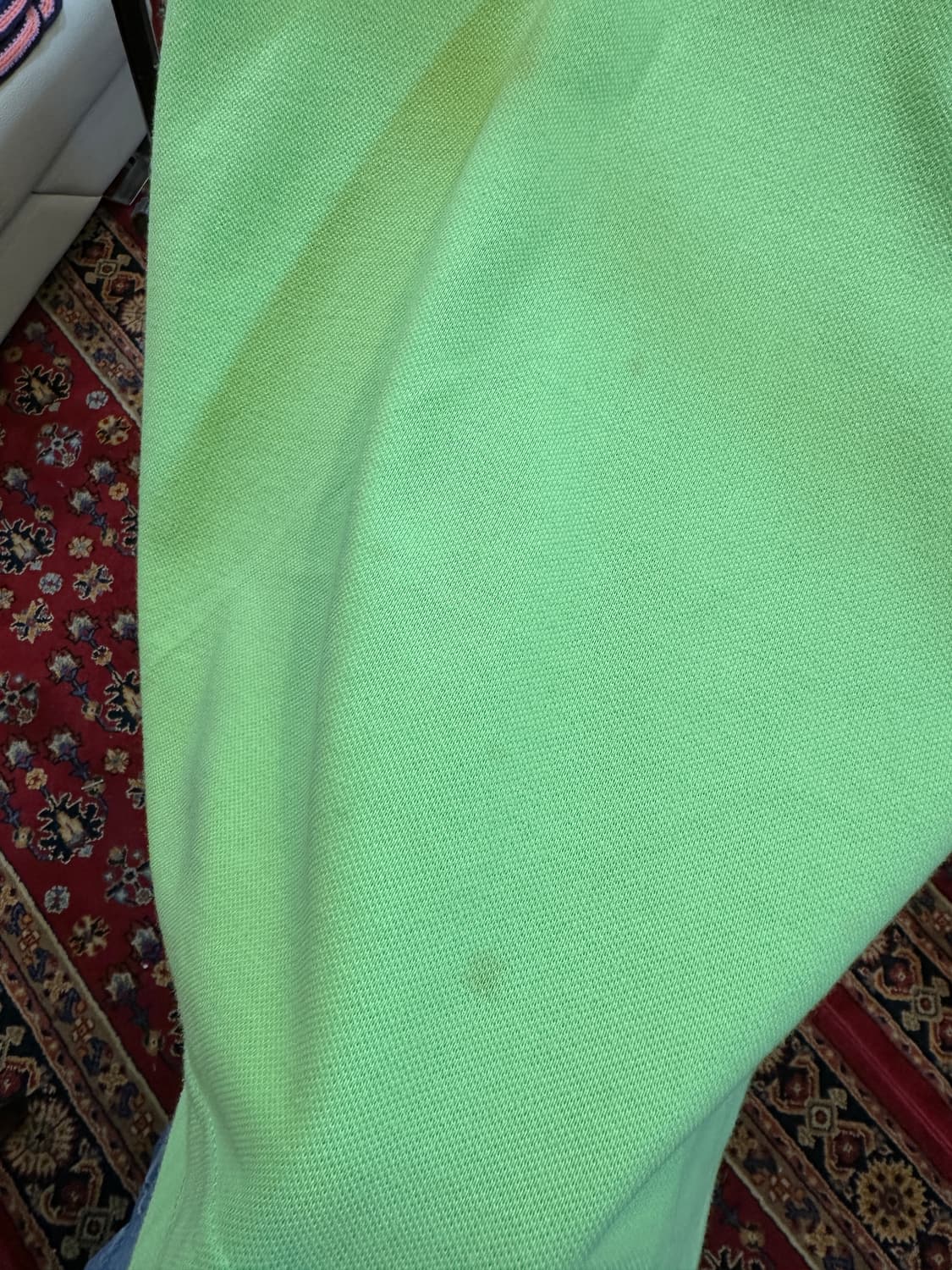 폴로 랄프로렌 빅포니 반팔 카라티 그린 상품이미지5