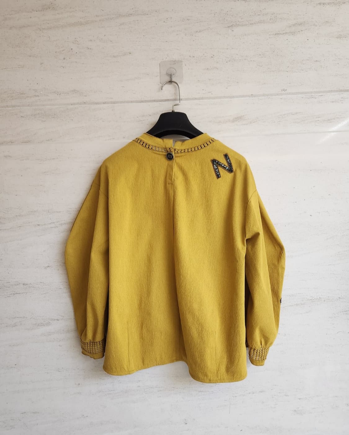 마인 비딩&시퀸 레터링 탑 55사이즈 상품이미지7