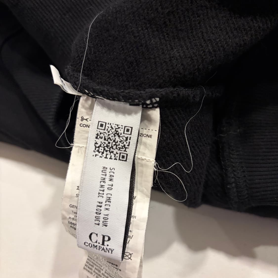 [S] 22ss C.P. 컴퍼니 블랙 맨투맨 티셔츠 C239 상품이미지8