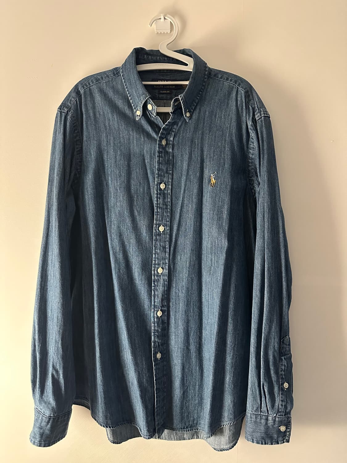 폴로 랄프로렌 데님 셔츠 M 클래식 핏 상품이미지1