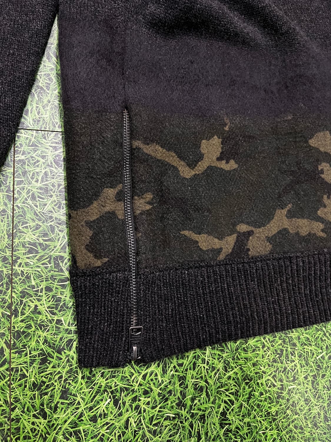 올세인츠 오버핏 니트 스웨터 카모 패턴 100~105 상품이미지4