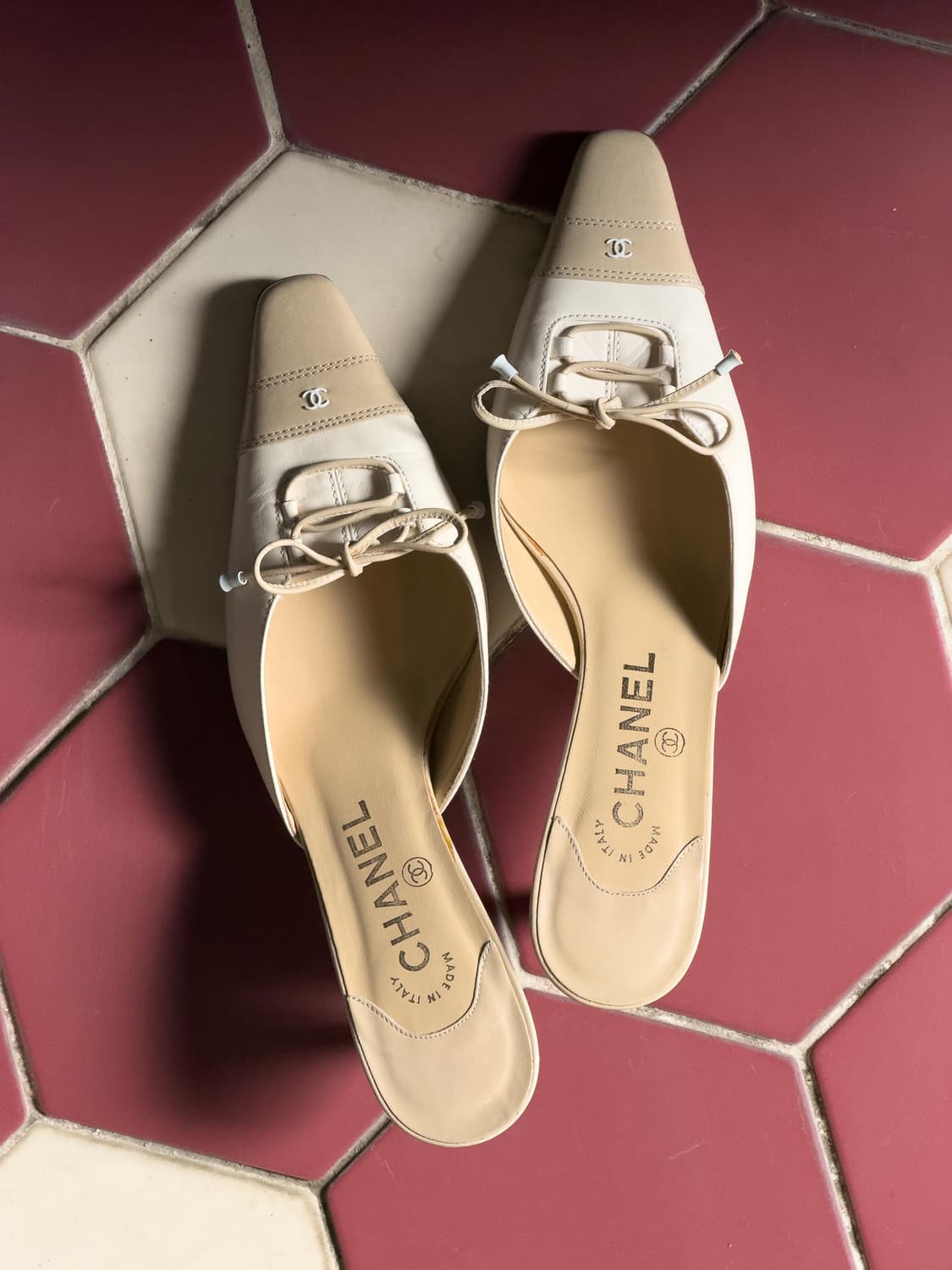 2003 샤넬 레이스업 뮬 상품이미지4