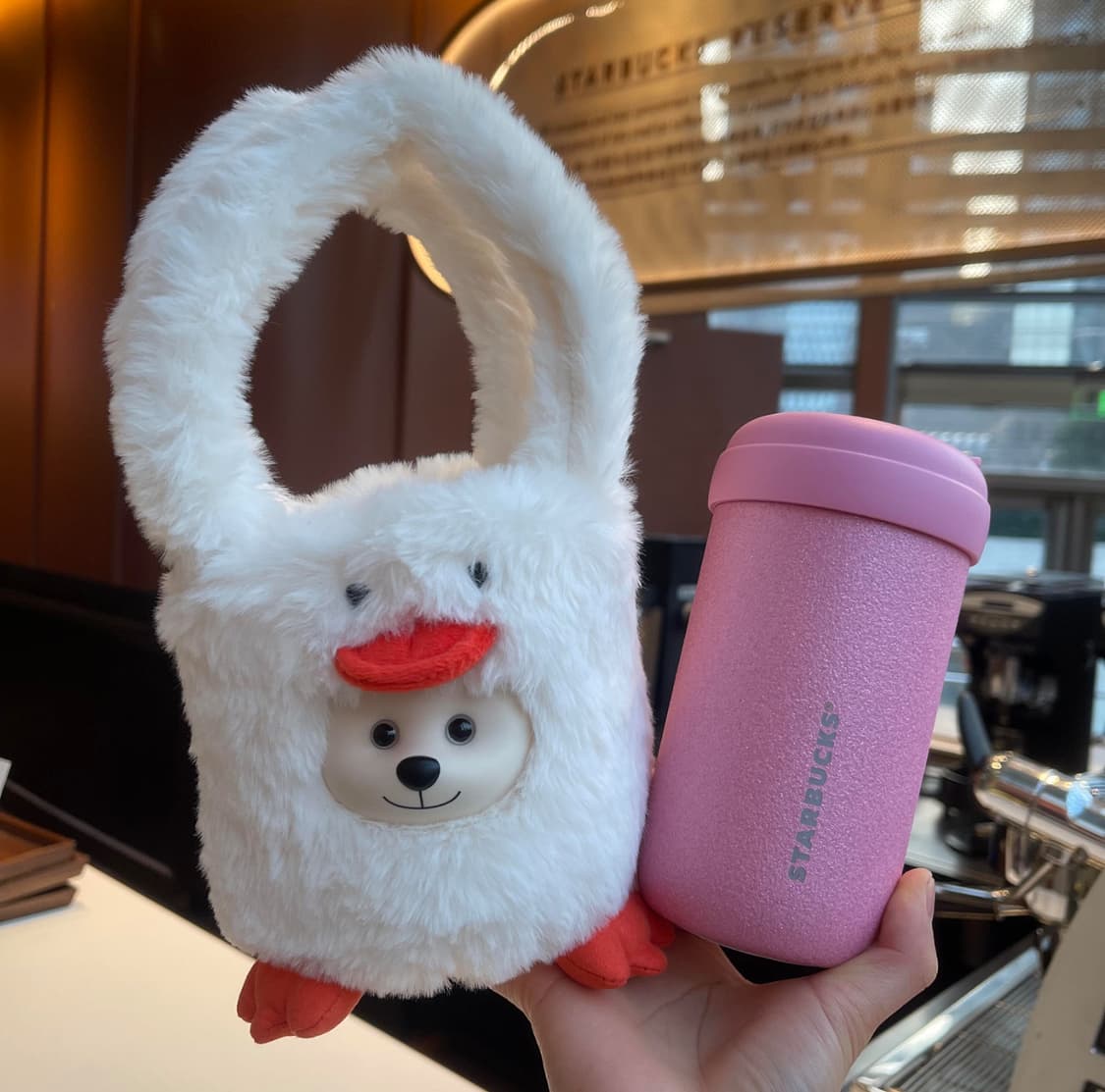 스타벅스 상하이 2026 스위트발렌타인데이에디션 핑크 글리터 상품이미지2