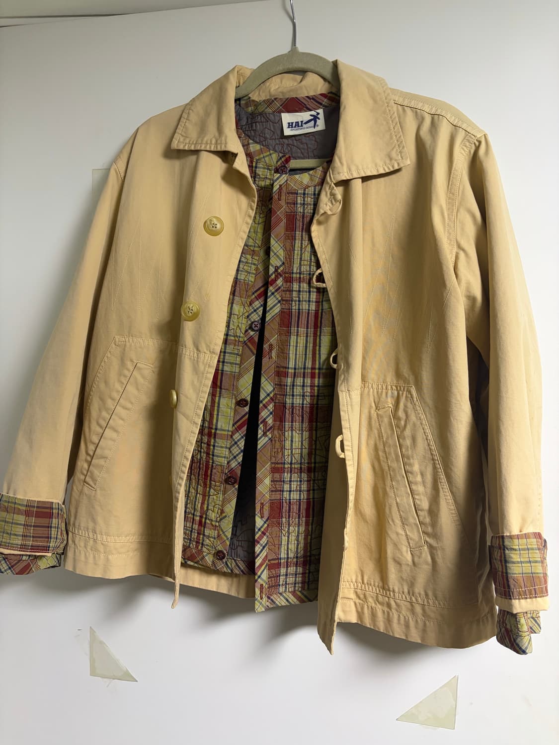 Issey & HAI 90s 스티치 디테일 자켓 M 상품이미지1