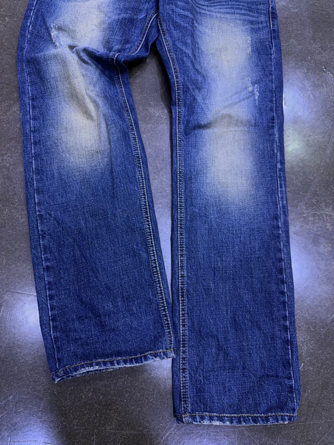 돌체앤가바나 빈티지 워싱 스트레이트핏 데님팬츠 48 상품이미지6