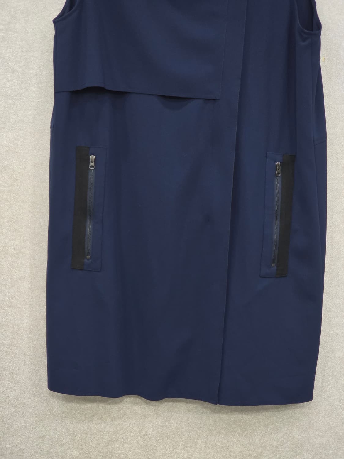 VINCE (빈스) 네이비 롱 베스트 상품이미지4