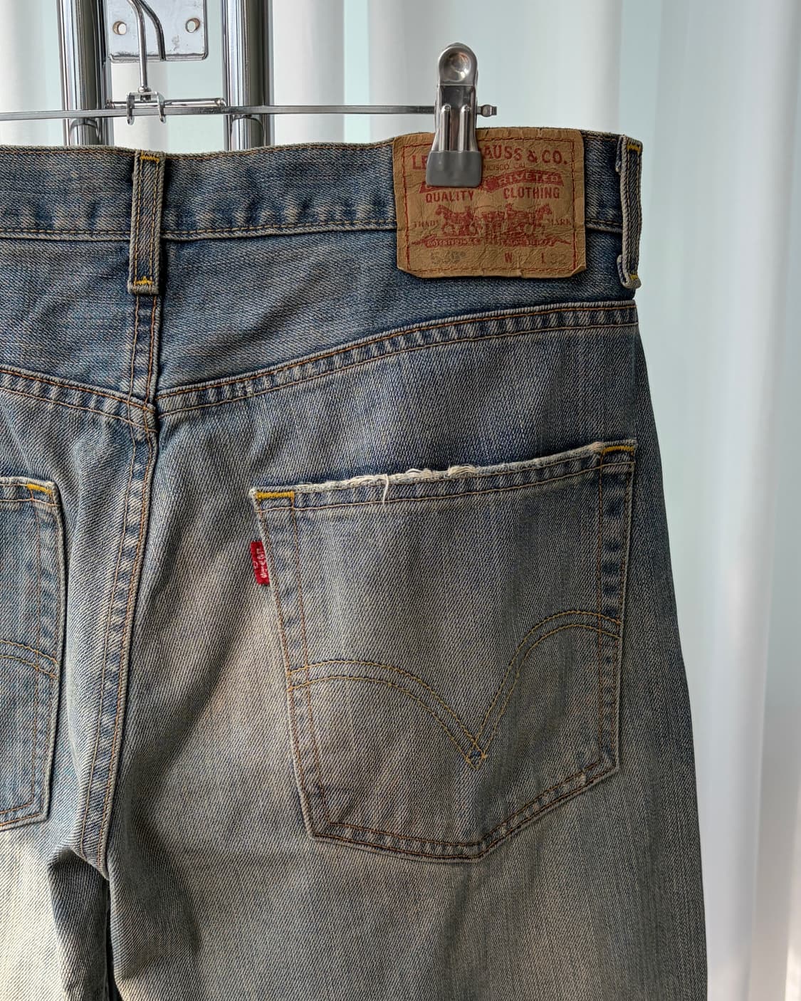[32인치]리바이스 00s 빈티지 569 루즈 스트레이트 데님 팬츠 상품이미지5