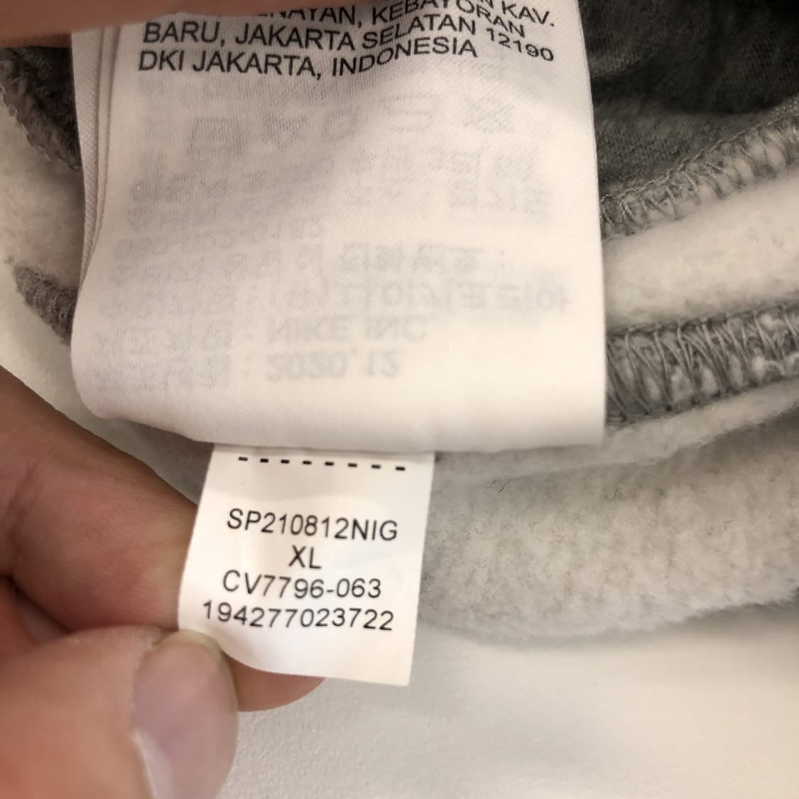 조던 플라이트 플리스 조거팬츠 30-31 인치 상품이미지7