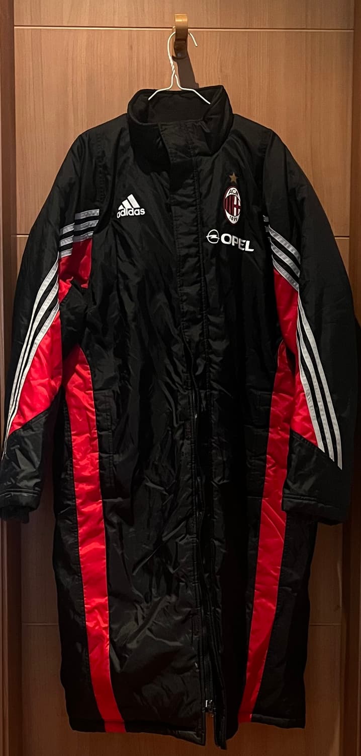 아디다스 AC밀란 벤치코트 패딩 M 상품이미지1