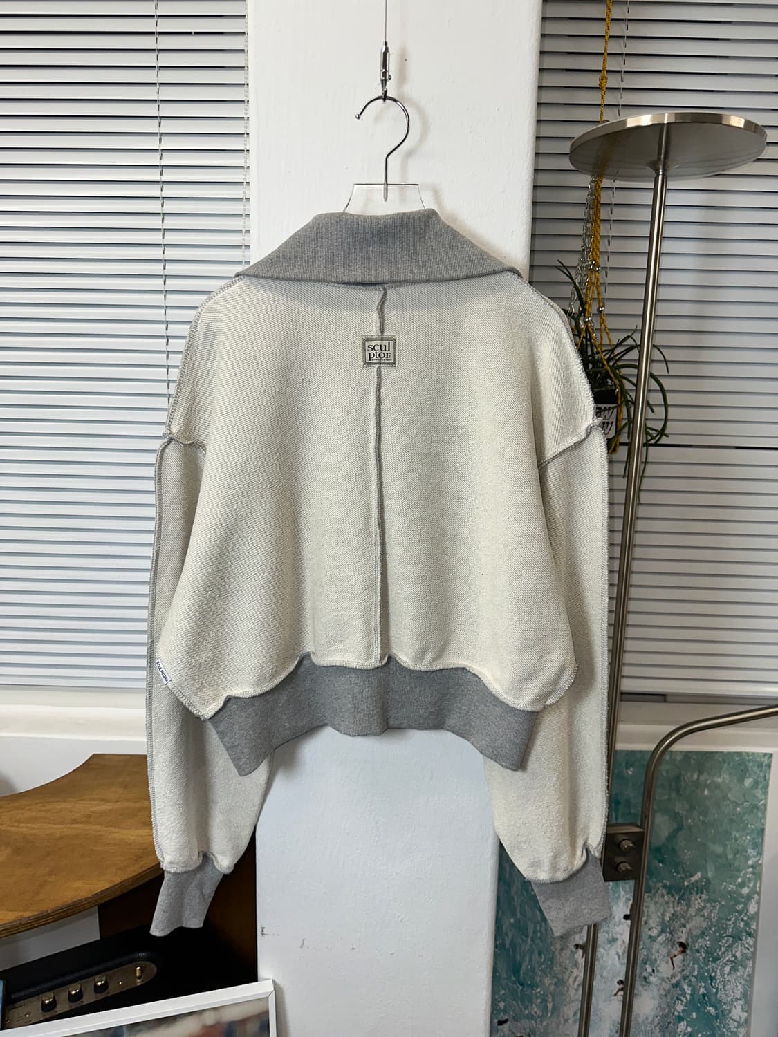 스컬프터 스펠로고 집업 (헤비코튼)os  상품이미지4