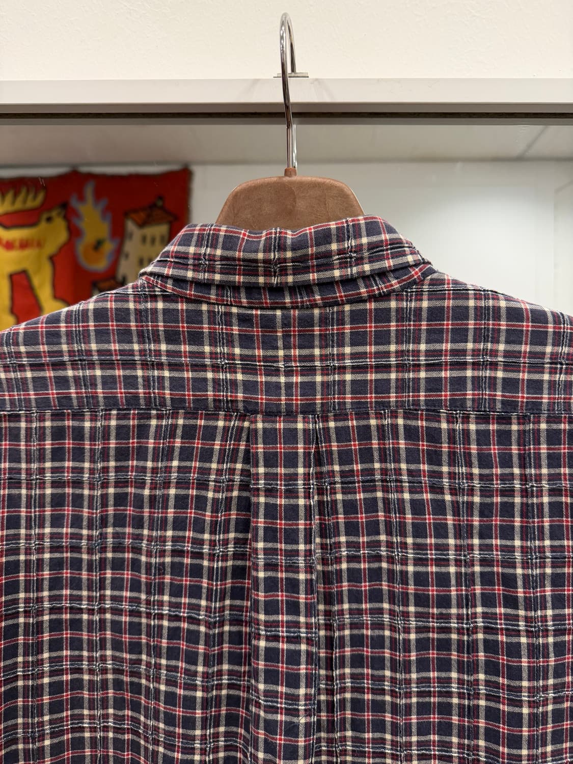 00s Chaps RL 챕스 랄프로렌 패치워크 체크 셔츠 상품이미지6