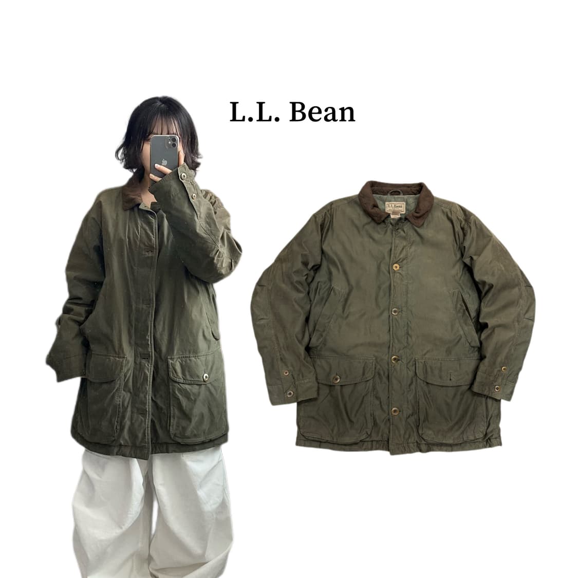 엘엘빈 헌팅 필드 퀼팅 워크자켓 상품이미지1