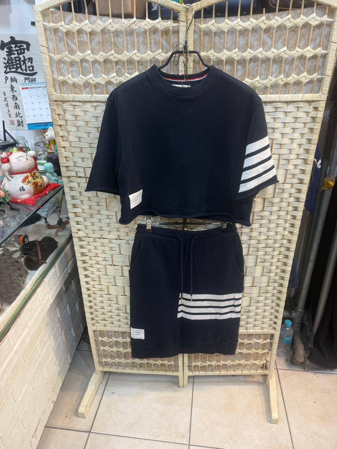 38/44-55/28-30 정품 톰브라운 크롭반팔+스커트set 팝니다 상품이미지1