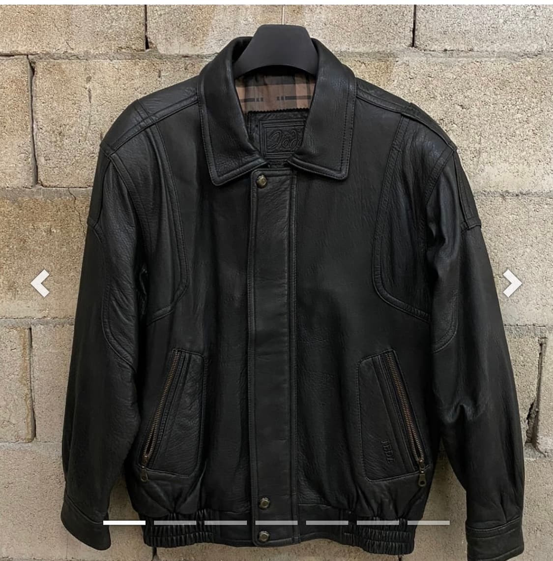 빈티지 제다 레더 자켓 상품이미지1