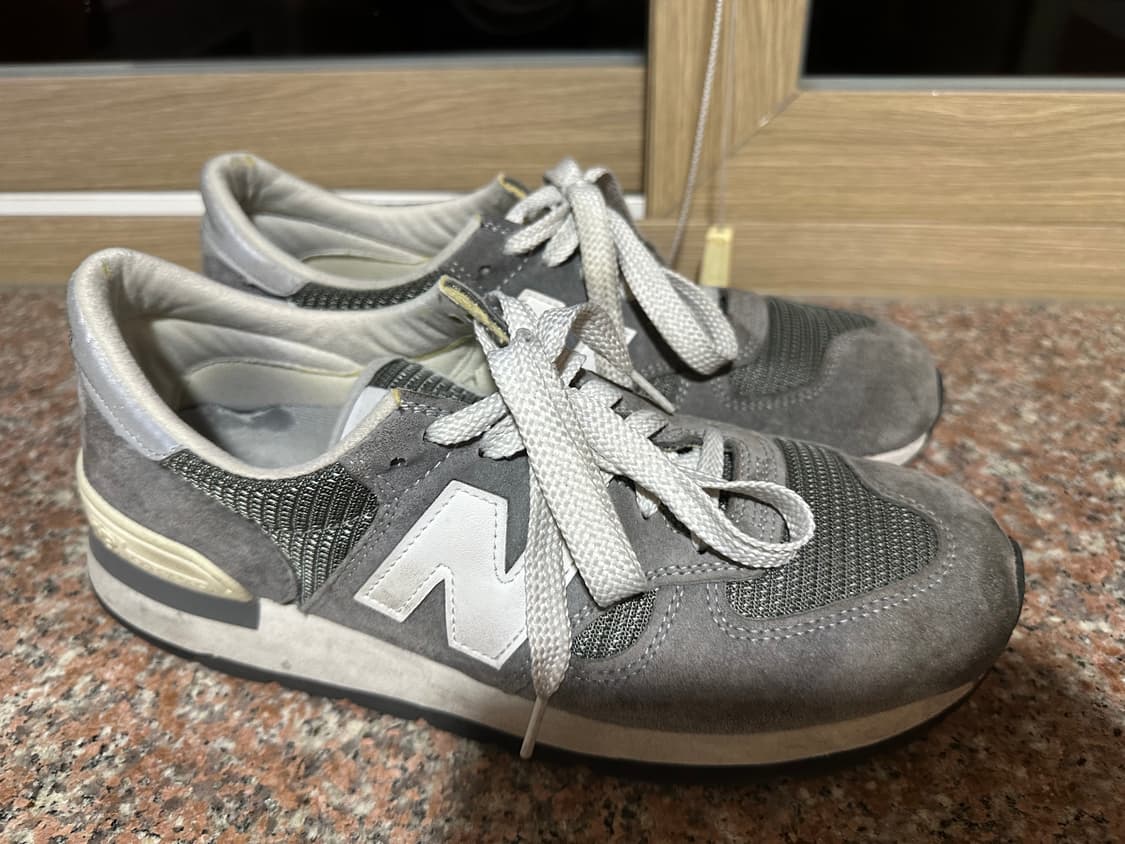 뉴발란스 990v1 그레이 275 상품이미지2