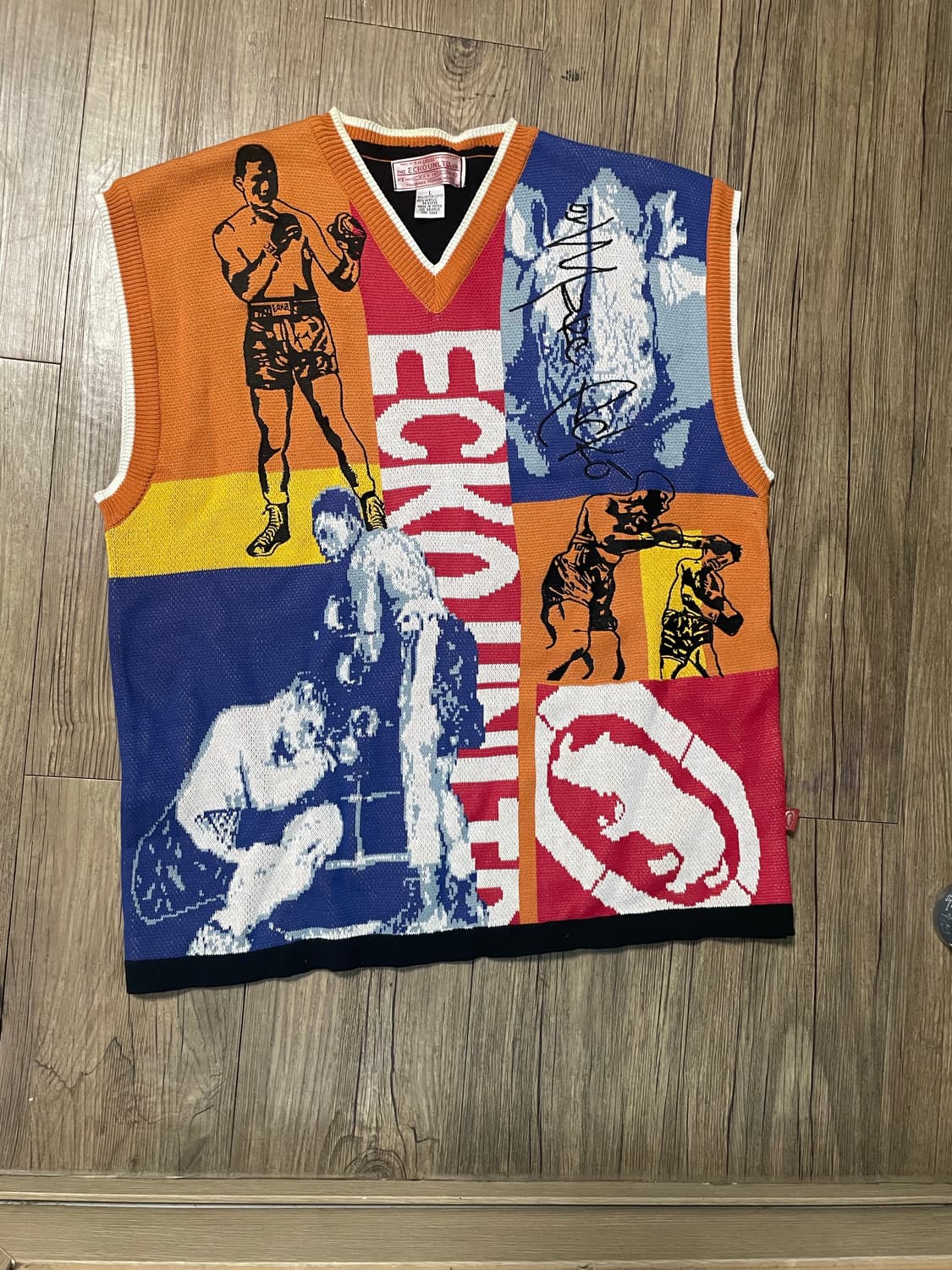 에코유나이티드 eckounltd 니트 베스트 L 상품이미지1