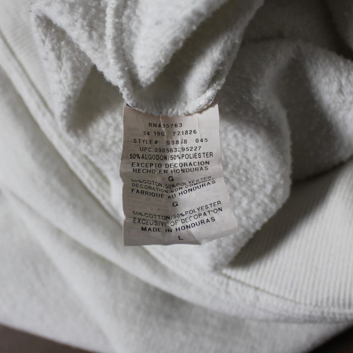 Champion 챔피온 화이트 기모 맨투맨 상품이미지5