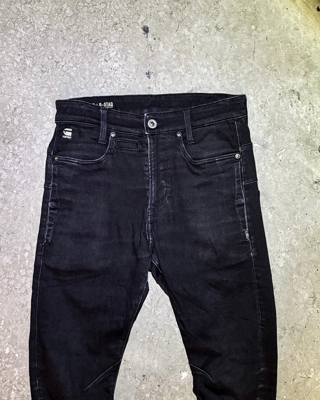 G-STAR – R D-STAQ Skinny Black Denim  상품이미지3