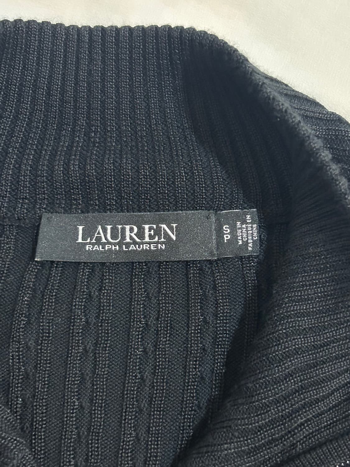 LAUREN RALPH LAUREN케이블 니트 집업S 상품이미지3