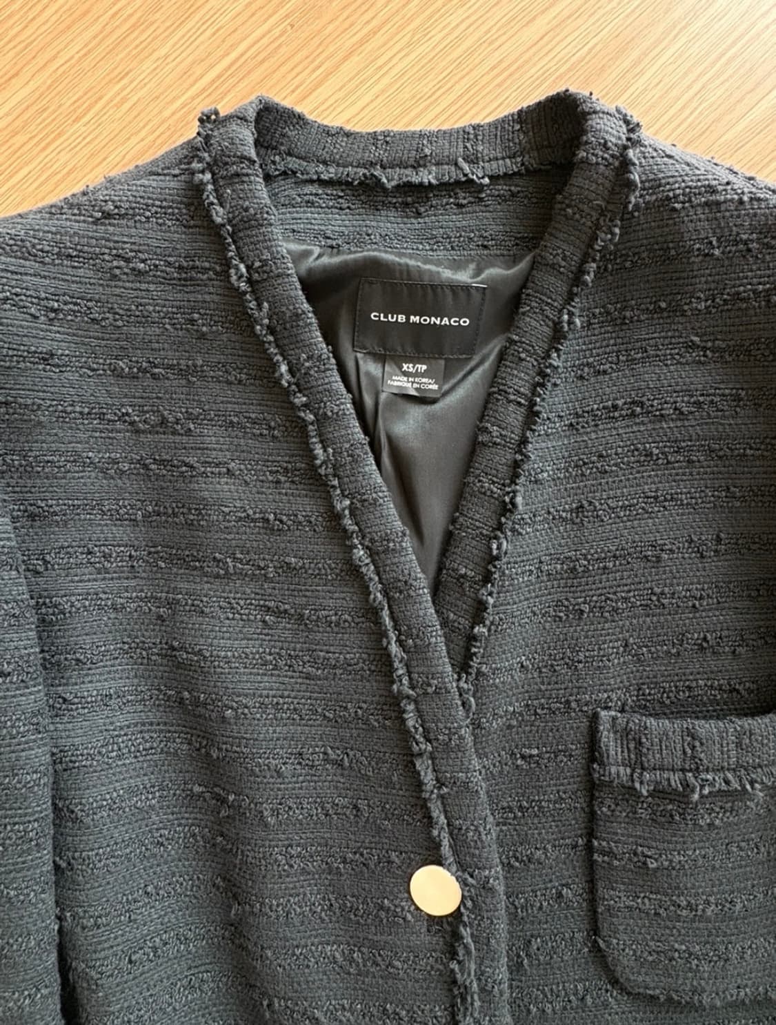 클럽모나코 트위드 자켓 XS 상품이미지4