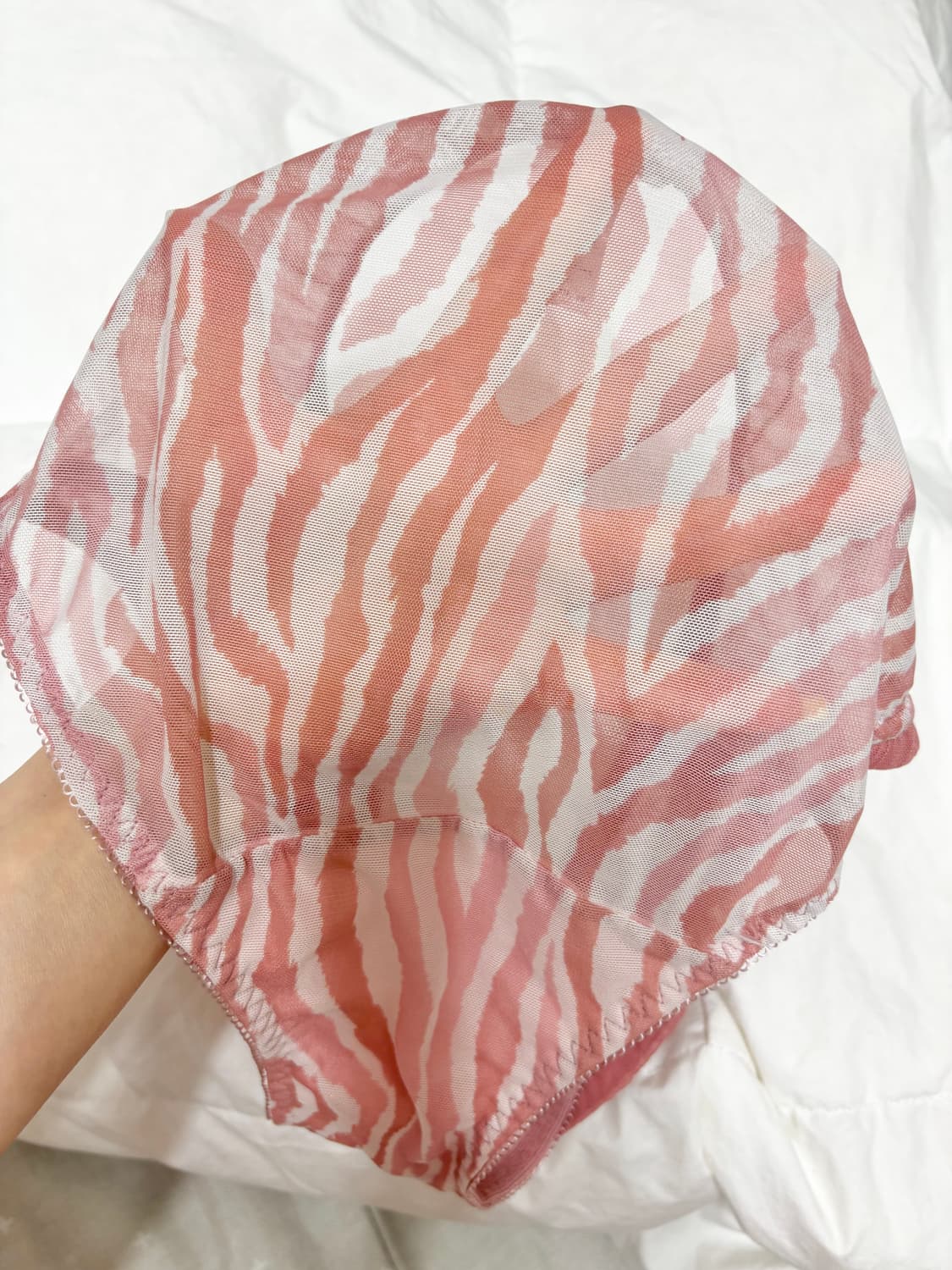 섹시 레이스 망사 여성 속옷 세트/에블린/보디가드 상품이미지8