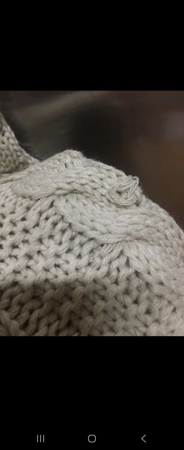 [원가 49,600] 꽈배기 볼레로 가디건  베이지 상품이미지3