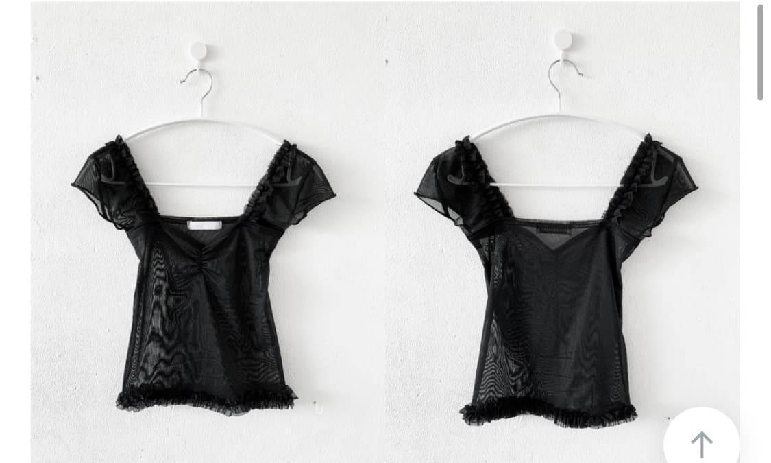 치리리 프릴 시스루 미니탑 상품이미지4