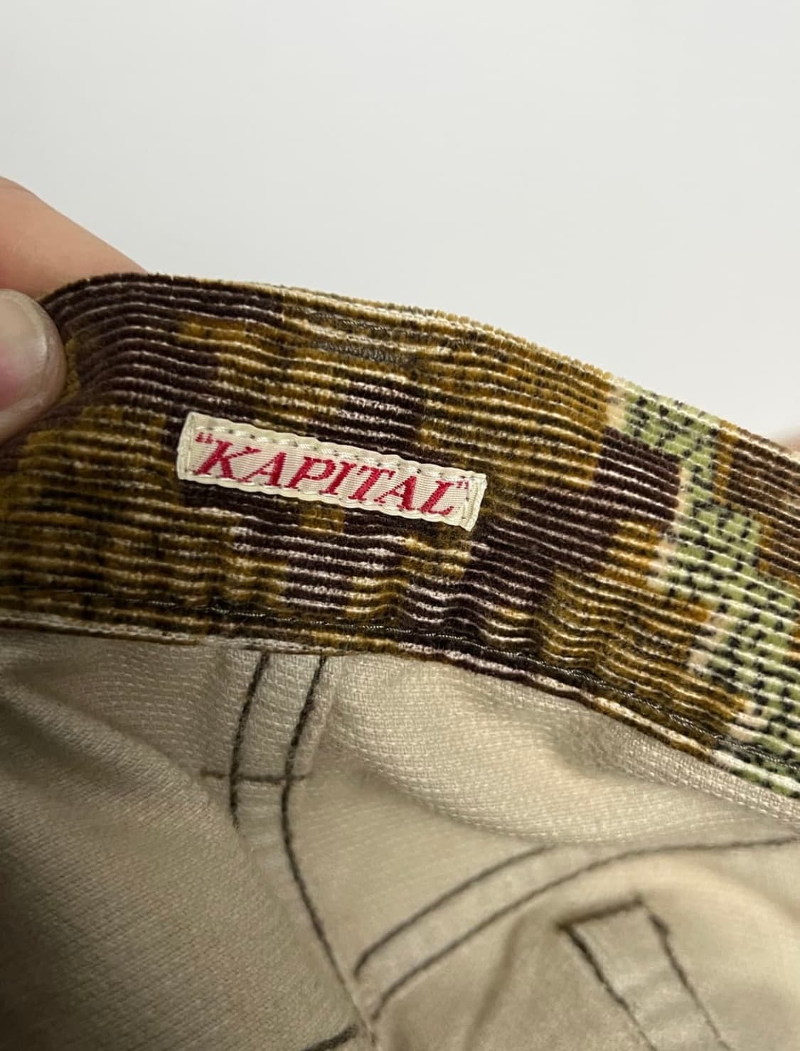 캐피탈 에스닉 코듀로이 팬츠 상품이미지4