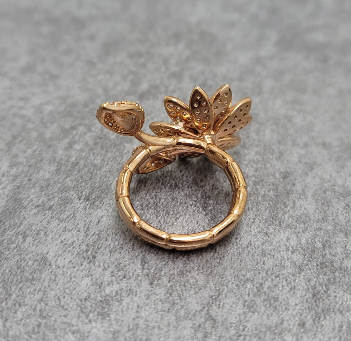 pave flower ring 상품이미지6